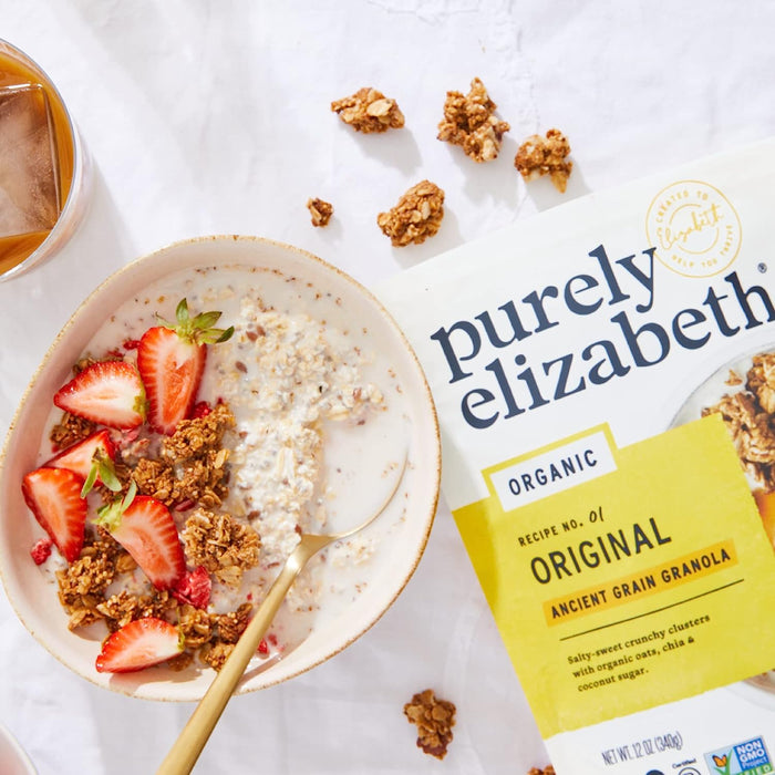 Purely Elizabeth  Organic Ancient Grain Granola Original   12 Oz