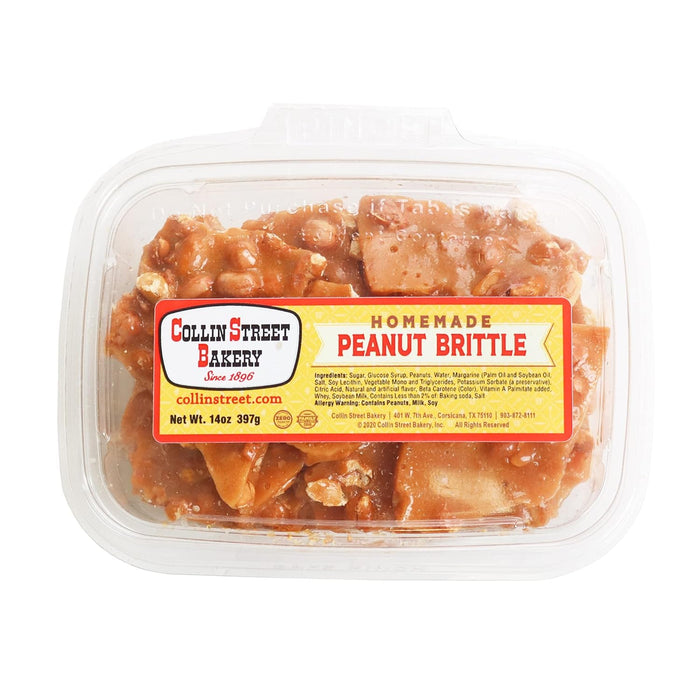 Collin Street Bakery Homestyle Texas DeLuxe Peanut Brittle 14oz