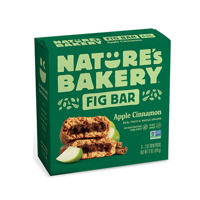 Nature'S Bakery  Stone Ground Whole Wheat Fig Bar Apple Cinnamon  6/2 Oz