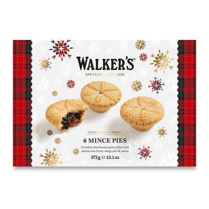 Walker`S Shortbread  Mince Pies  13.1 Oz