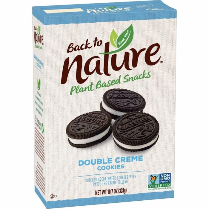 Back To Nature Cookies Double Classic Creme 10.7 Oz