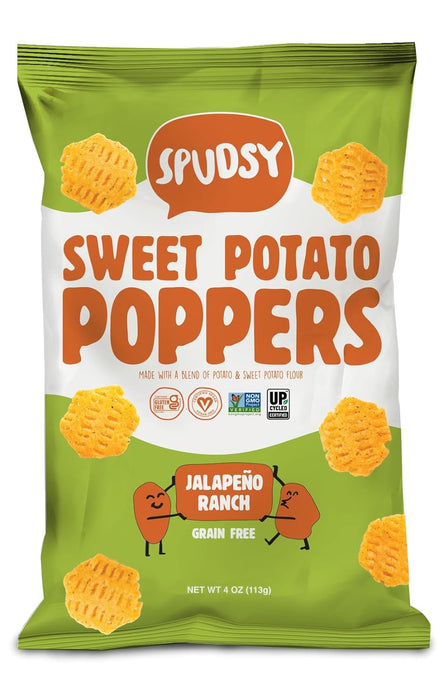 Spudsy Popper Sweet Potato  Jalapeno Ranch 4 OZ