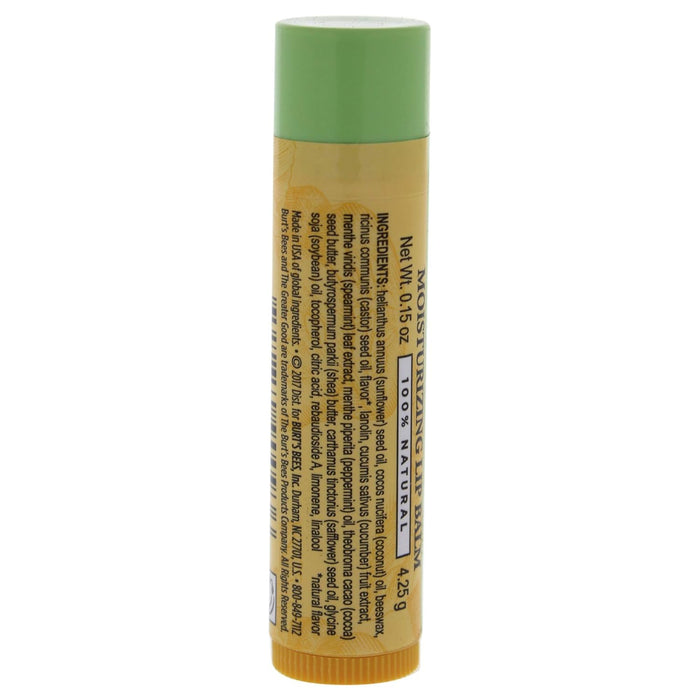 Burt'S Bees  100% Natural Moisturizing Lip Balm Cucumber Mint  .15 Oz