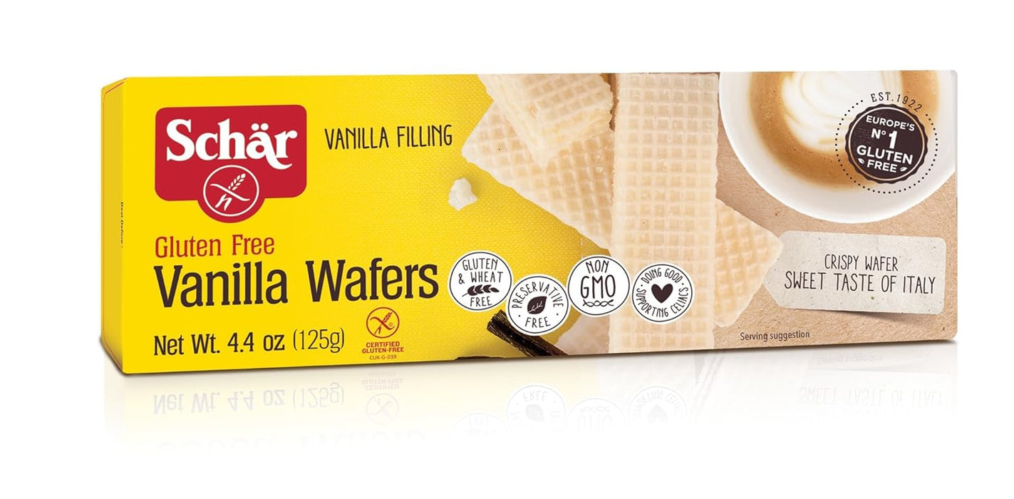 Schar  Gluten Free Vanilla Wafers  4.4 Oz