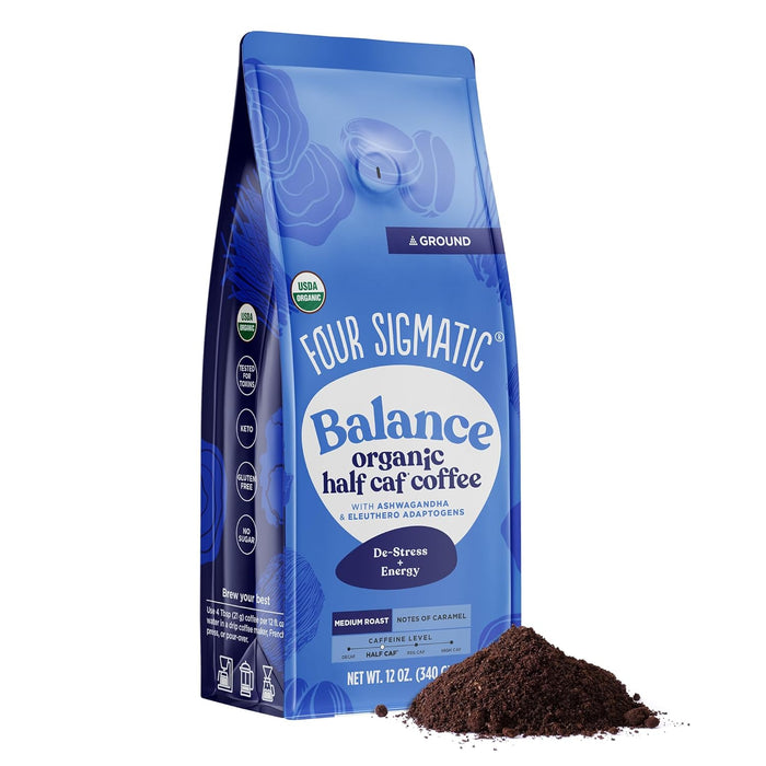 Four Sigmatic  Coffee Adaptogen Ashwagn   12 oz