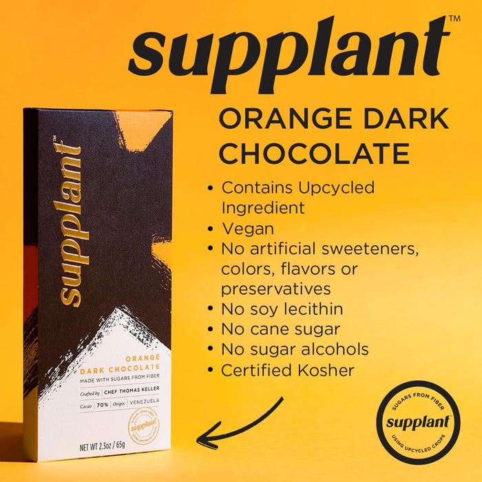 Premium Chocolate Bar Orange Dark Chocolate