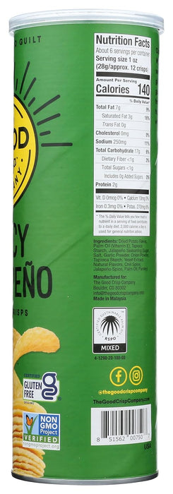 The Good Crisp  Spicy Jalapeno Crisp  5.6 Oz