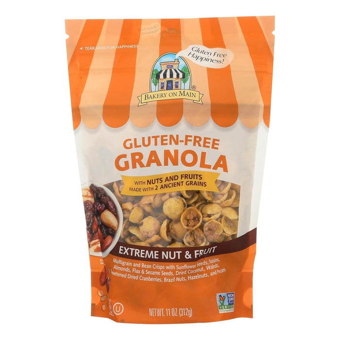 Bakery On Main Gluten Free Crunchy Cluster Granola Fruit And Nut 11 Oz