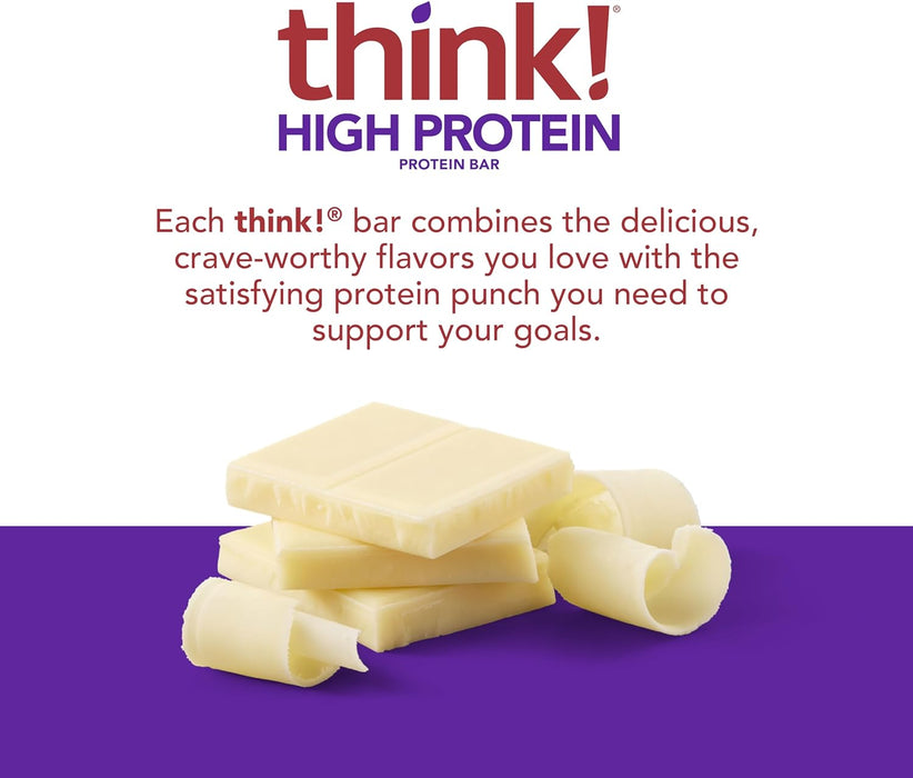 Think High Protein Bar White Chocolate   2.1 Oz