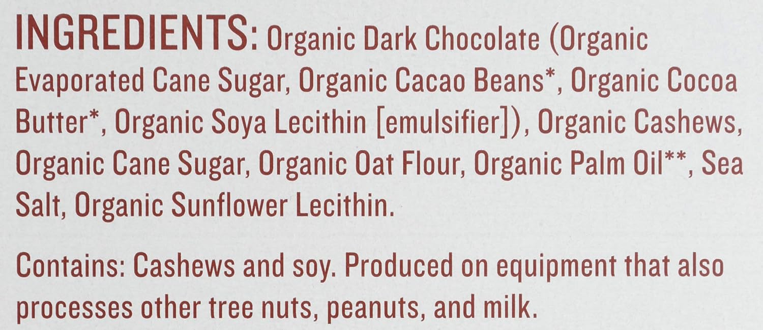 Justins Organic Cashew Butter Dark Chocolate Cups 1.4 Oz