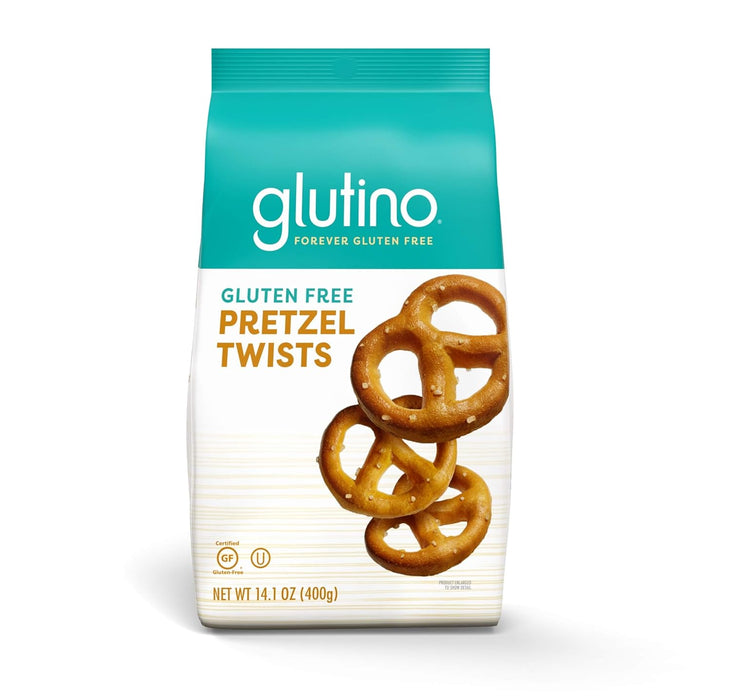 Glutino  Pretzels Twists Gluten Free  14.1 Oz