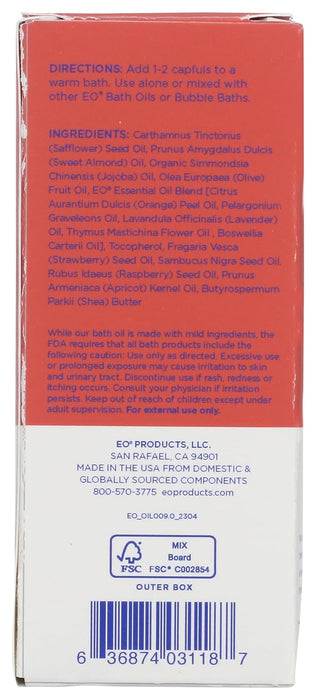 EO Rose Geranium Bath Oil 4 FZ