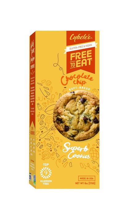 Cybele'S Free To Eat  Chocolate Chip Cookies  6 Oz