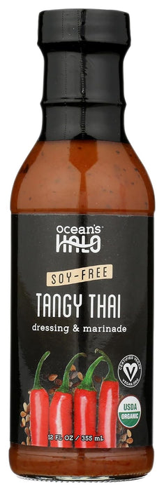 Ocean`s Halo Organic Tangy Thai Dressing And Marinade 12 oz