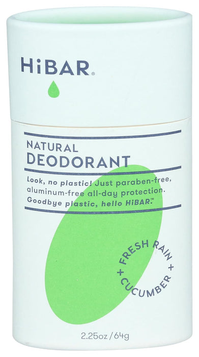 Hibar  Inc  Fresh Rain And Cucumber Deodorant  1 Each  2.25 Oz