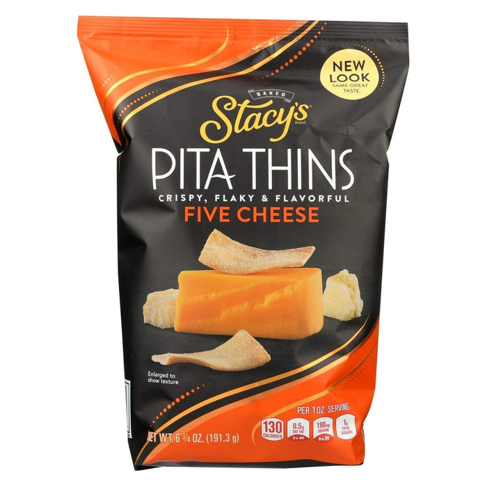 Stacy`S  5 Cheese Pita Crisps  6.75 Oz