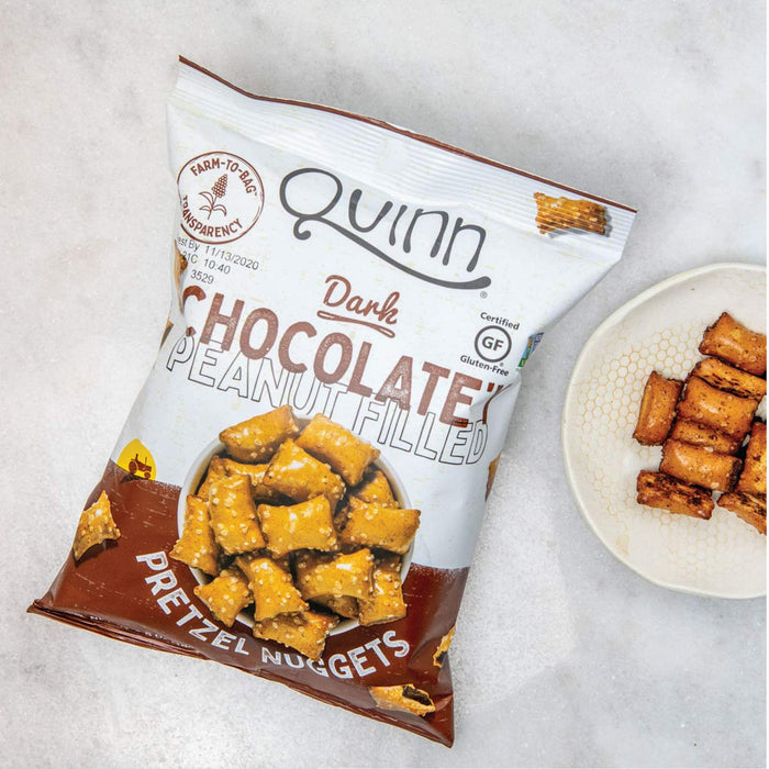 Quinn  Popcorn Pretzels Peanut Butter & Chocolate  6.5 Oz