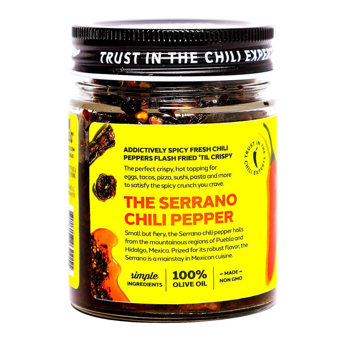 Don Chilio Medium Heat Serrano Mexican Chile Crisp 5 oz