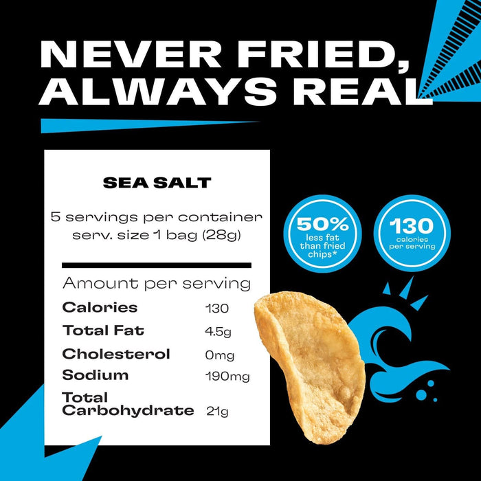 Popchips  Potato Chip Sea Salt  5 Oz