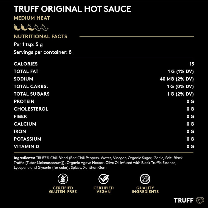 Truff Black Truffle Hot Sauce 1.5 oz