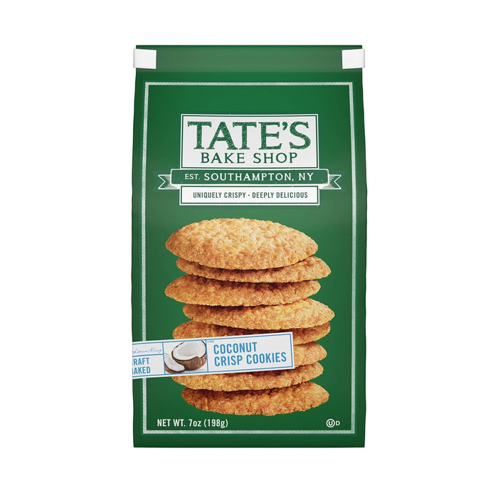 Tate'S Bake Shop  Coconut Crisp Cookies  7 Oz