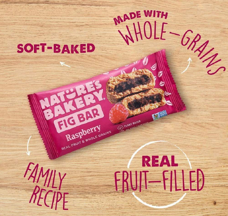 Nature'S Bakery  Stone Ground Whole Wheat Fig Bar Raspberry  2 Oz