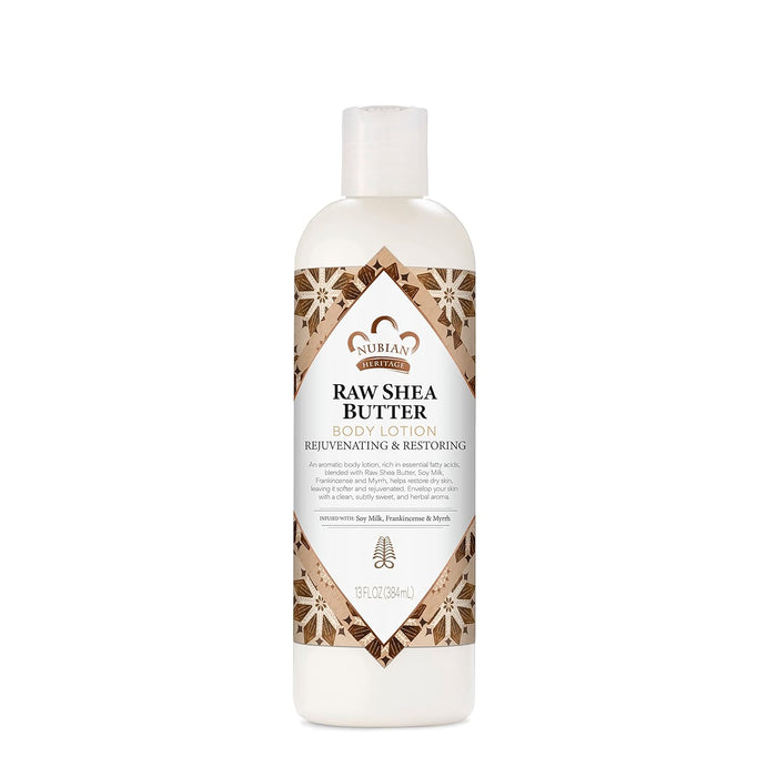 Nubian Heritage  Raw Shea Butter Body Lotion With Myrrh 1 Each  13 Fl