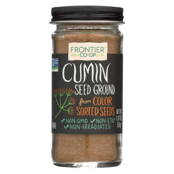 Frontier Nat Prod Co-Op  Cumin Seed Ground  1 Each  1.87 Oz