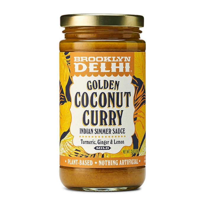 Brooklyn Delhi Indian Simmer Coconut Curry Sauce 12 oz