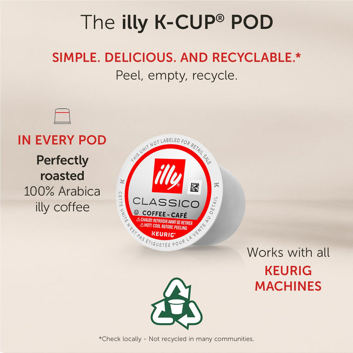 Illy Caffe  Kcups Red Mediu Roasted   10 ct