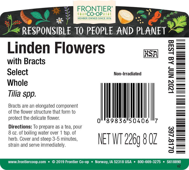 Linden Flowers Whole