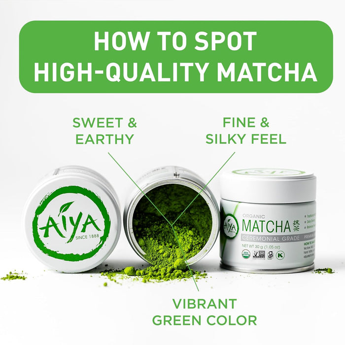 Aiya Matcha Tea Ceremonial Grade 30 Gr