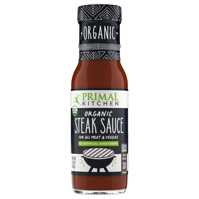 Primal Kitchen Organic Steak Sauce Sugar Free 8.5 oz