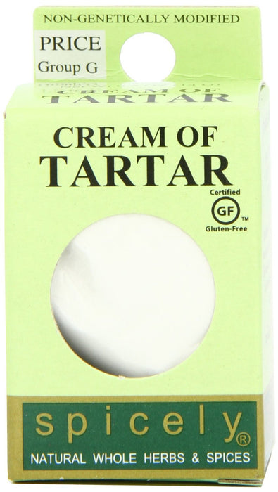 Spicely Organics  Cream Of Tartar  .5 Oz
