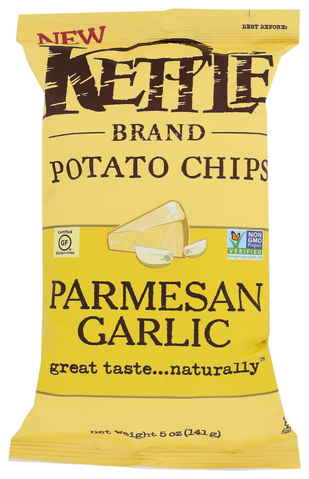 Kettle Brand  Potato Chips Parmesan Garlic  5 Oz