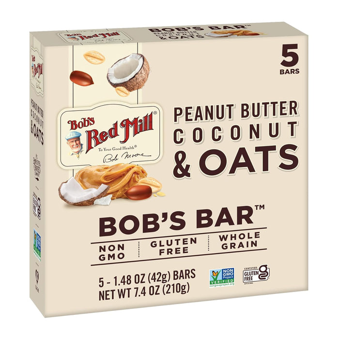 Bob`s Red Mill Bars Pbtr Coconut Oats 7.4 OZ