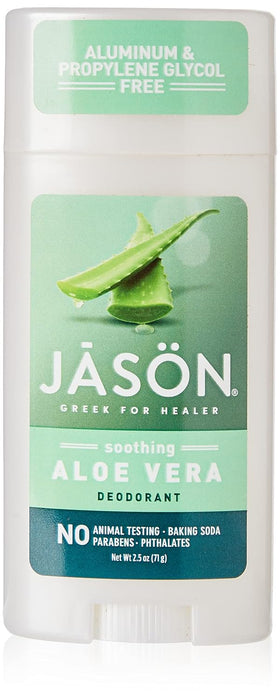 Jason Natural Products  Deodorant Stick Pure Aloe Vera 2.5 Oz