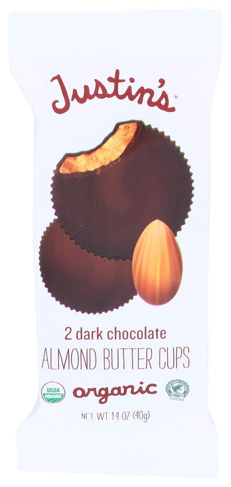 Justins Organic Almond Butter Cup Dark Chocolate 1.4 Oz