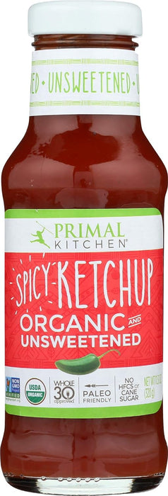 Primal Kitchen Unsweetened Spicy Ketchup Organic 11.3 oz