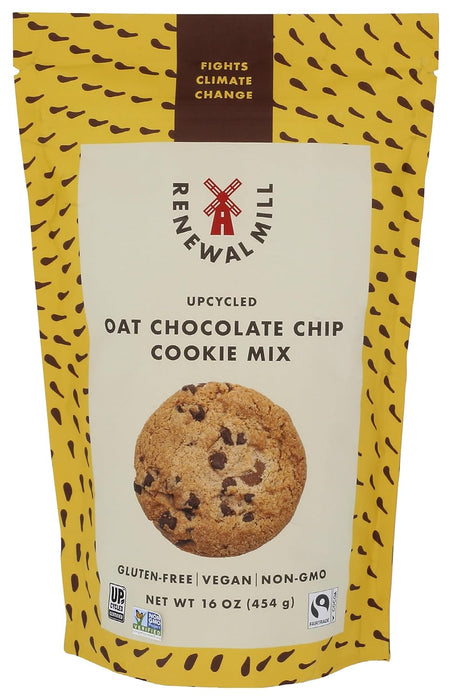 Renewal Mill  Upcycled Oat Chocolate Chip Cookie Mix   16 Oz