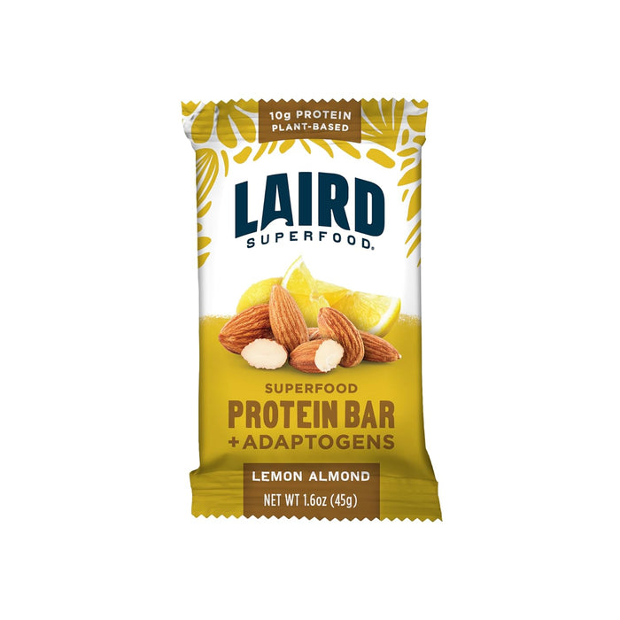 Laird Superfood Bar Prtn  Lemon Alm 1.6 Oz