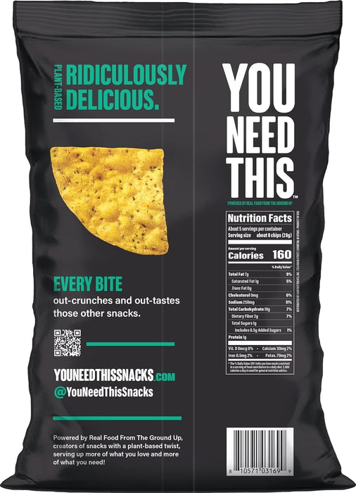 You Need This  Grain Free Ranch Tortilla Chip  5 Oz