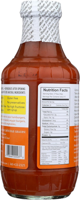 ROBBIES NATURAL PRODUCTS Hickory Bbq Sauce 18 OZ