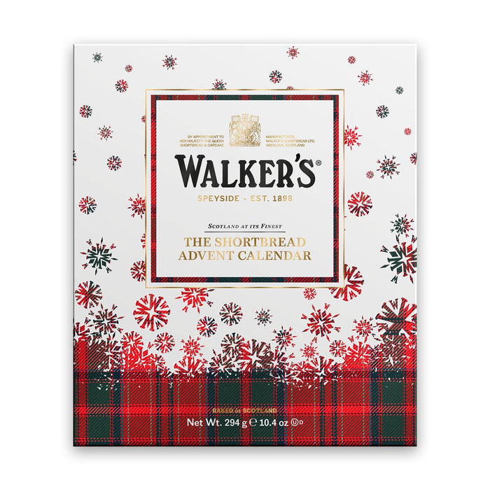 Walker`S Shortbread  Walker'S Cookie 2022 Holiday Advent Calendar - 28 Cookies In Various Shapes And