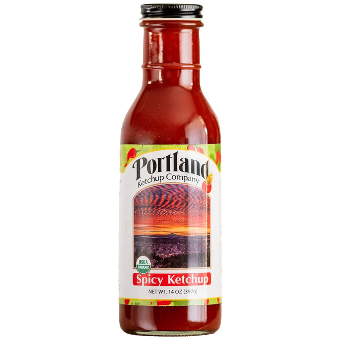 Portlandia Foods Portland Spicy Organic Ketchup 14 oz