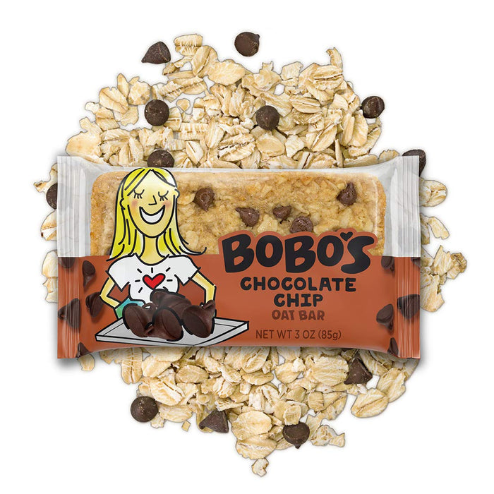 Bobo'S Oat Bars  Vegan Gluten Free Chocolate Chip Oat Bar   4 Pack