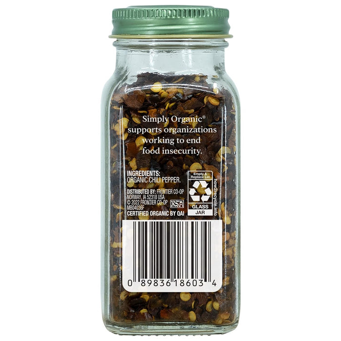 Simply Organic  Crushed Red Pepper  1.59 Oz