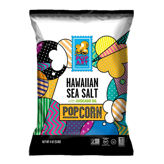 Pop Art  Hawaiian Sea Salt Corn  4 Oz