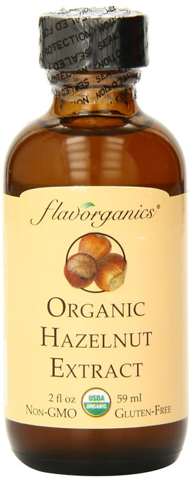 Flavorganics  Organic Hazelnut Extract  1 Each  2 Oz