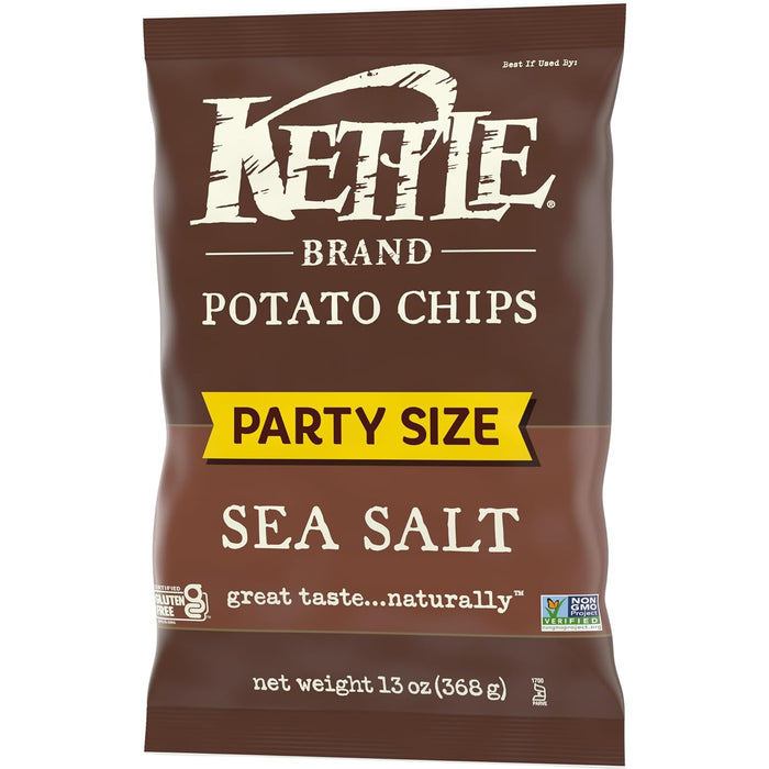 Kettle Brand  Sea Salt Potato Chips  13 Oz